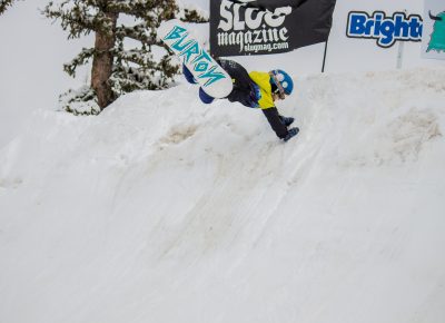 Henry Hawkins 1st place 17& under mens snow Hand plant. Photo CJ Anderson