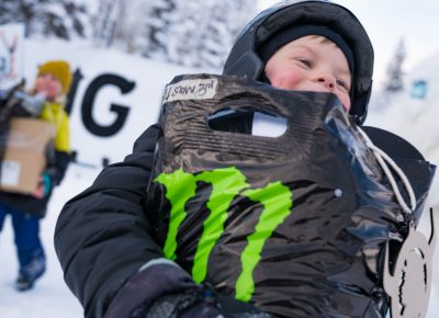 Ashton Davis was all smiles carrying his prizes from the podium. Photo: Jo Savage // @SavageDangerWolf