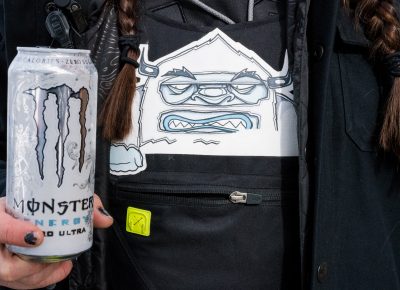 Monster was one of the SLUG games sponsors and handed out free Monsters the entire event. Photo: Jo Savage // @SavageDangerWolf