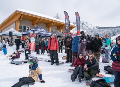 Participants and spectators watched the competition. Photo: Jo Savage // @SavageDangerWolf