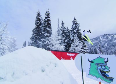 Ian Russell, Men’s Open Ski 3rd place. Photo: Chris Kiernan