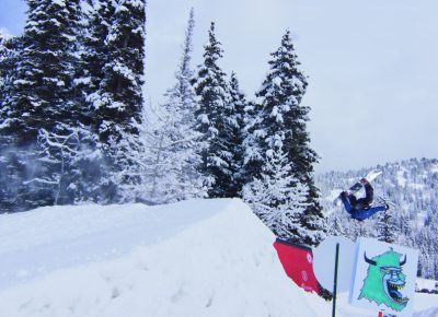 Evan Thomas, Backflip. Photo: Chirs Kiernan