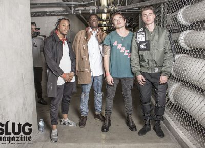 (L–R) Gaby Okito, Jeremie Mabanza, Brody Ashton, CJ Bode. Photo: Jake Vivori