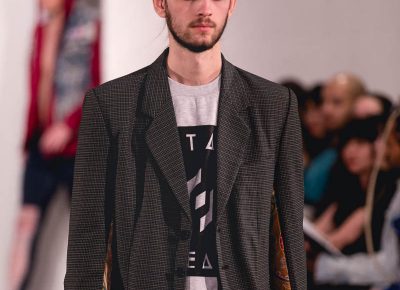 Street-inspired shirt and jacket from Utah Fashion Week. Photo: Lmsorenson.net