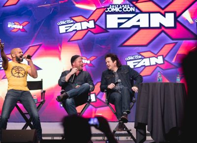 The Walking Dead panel with Michael Cudlitz, Josh McDermitt and Khary Payton created a lot of stories and theories about what characters would have done if they'd met earlier and had not been ... killed. Photo: Lmsorenson.net