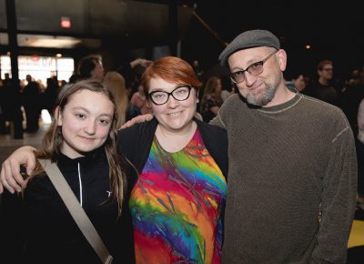 Inanna, Mary, Ian Mitchell out as a family at the Saltair. Photo: Lmsorenson.net