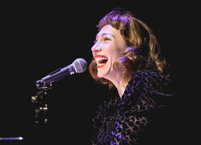 Regina Spektor is all smiles and some laughs while playing music in Salt Lake City. Photo: Lmsorenson.net