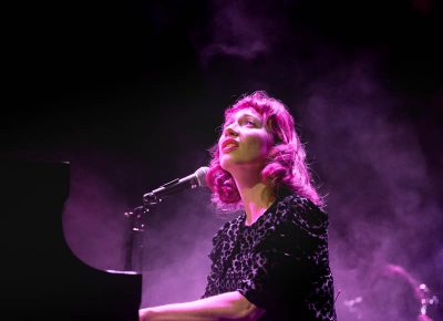 Regina Spektor has no shortage of stage presence. Photo: Lmsorenson.net