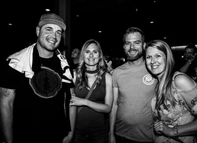 Brady, Ashely, Johnnie and Amber were at The Depot Saturday night. Photo: Gilbert Cisneros