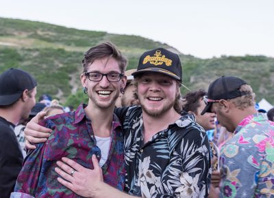 Good friends Matt and Taylor enjoy the festivities. Photo: ColtonMarsalaPhotography.com