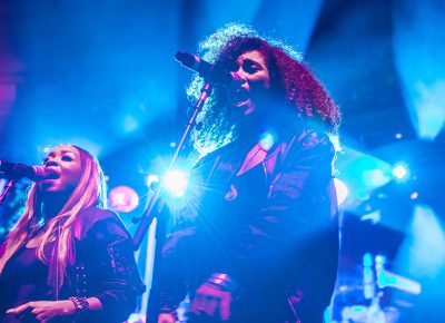 Onstage with Ms. Lauryn Hill. Photo: ColtonMarsalaPhotography.com