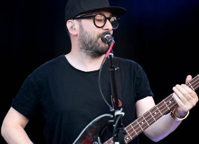 Tim Nordwind of OK Go with those signature thick-rimmed specs. Photo: Lmsorenson.net