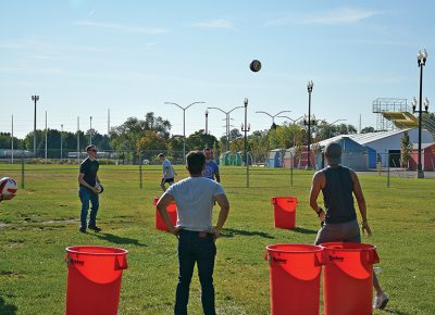 UBF has partnered with the Beehive Sport & Social Club, an outdoor, adult rec league, who will bring games such as beer pong and squirt-gun fights. Photo courtesy of City Weekly.