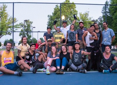 The Beehive Bike Polo Club of Salt Lake City! Photo: Jo Savage // @SavageDangerWolf