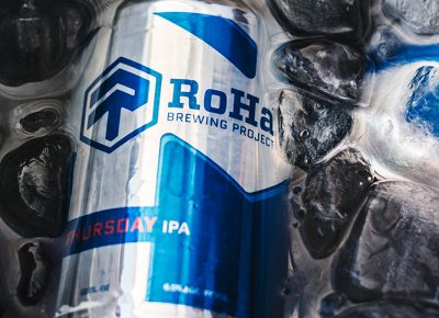 Utah's newest beer craze RoHa Brewing Project let us sample their award-winning brew Thirsty Thursday IPA. Photo: Talyn Sherer