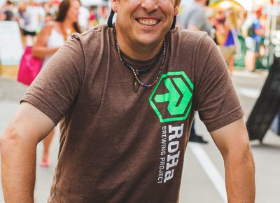 Chris Haas of RoHa Brewing Project packs up shop for the next great adventure. Photo: Talyn Sherer