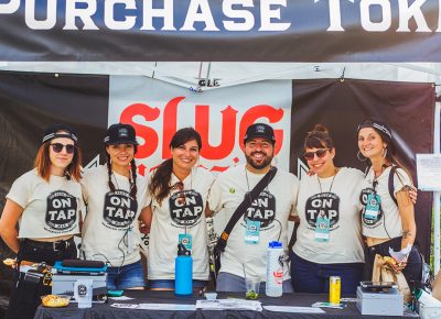 (L–R) Alex T., Shelbey, Alexandra, Brian, Alex and Shley. Photo: Talyn Sherer