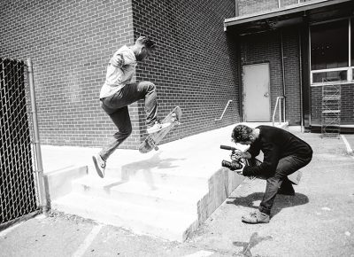 Dustin Hill, no comply flip. Photo: Niels Jensen