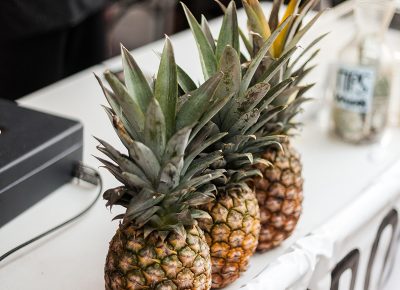 The pineapples at Project Pineapple sure looked tasty! Photo: Chris Gariety