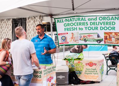 Winder Farms came out to show everyone what good food is all about. Photo: Chris Gariety