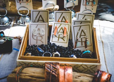 Asia Raine Designs shows off their unique display of craft jewelry. Photo: @taylnshererphoto