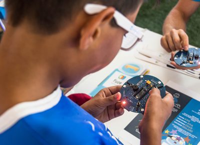 The STEM Building was full of interesting games to play. Photo: @colton_marsala