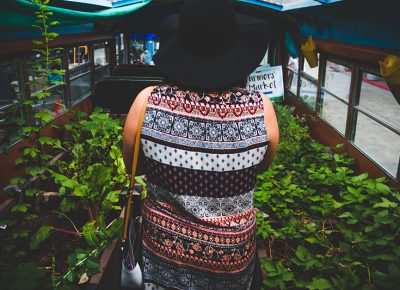 A garden on a bus? Now we have seen it all. Photo: @taylnshererphoto