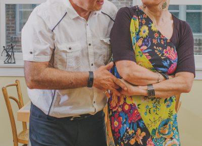 Gerda and her husband, Peter Saunders, dance the salsa as they have done since the 1980s. Photo: @clancycoop