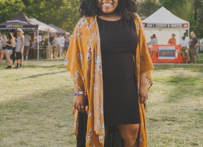 Sierra Knight looking happy to be at Twilight with a great smile. Photo: @clancycoop