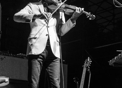 Opening his set with a violin solo. Photo: ColtonMarsalaPhotography.com