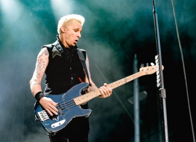 Mike Dirnt, bassist for punk rock group Green Day. Photo: Lmsorenson.net