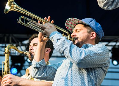 All 11 members of Antibalas play an equal part in crafting the band's sound. Photo: ColtonMarsalaPhotography.com