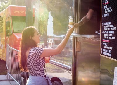 Any takers for some burnt honey soft-serve ice cream? Photo: ColtonMarsalaPhotography.com