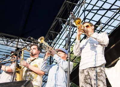 Antibalas take the stage. Photo: ColtonMarsalaPhotography.com