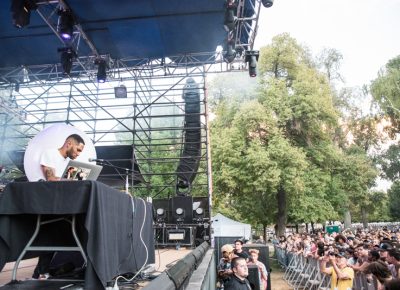 Kaytranada showed Salt Lake City a good time. Photo: Gilbert Cisneros