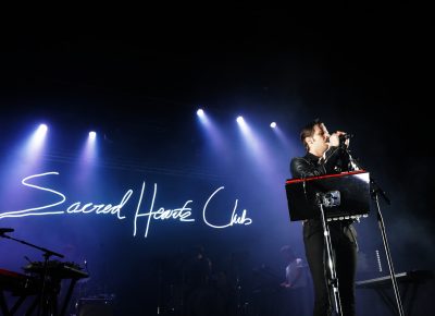 Foster the People, Sacred Hearts Club. Mark Foster providing vocals. Photo:Lmsorenson.net