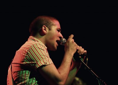 Tony Esposito playing with White Reaper at The Depot in SLC. Photo: Lmsorenson.net