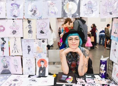 Artist Heather Mahler and her wildly popular illustrations for sale. Photo: Lmsorenson.net