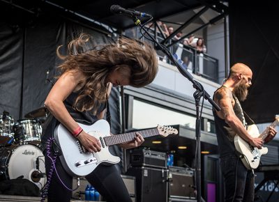 Baroness takes the SLUG Stage. Photo: ColtonMarsalaPhotography.com