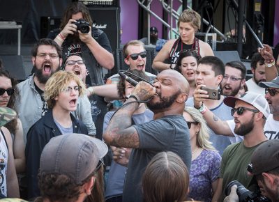 POS gets the crowd involved. Photo: ColtonMarsalaPhotography.com