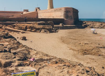 In Morocco’s capital city of Rabat, we hit the beach in search of Fort de la Calette Lighthouse. Photo: Talyn Sherer