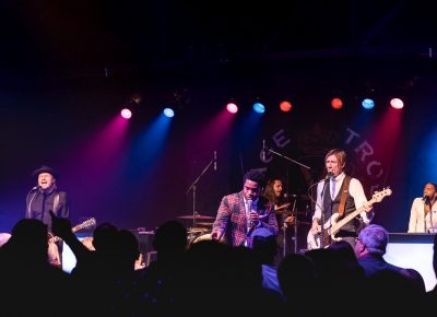 Vintage Trouble onstage at The State Room. Photo: Lmsorenson.net