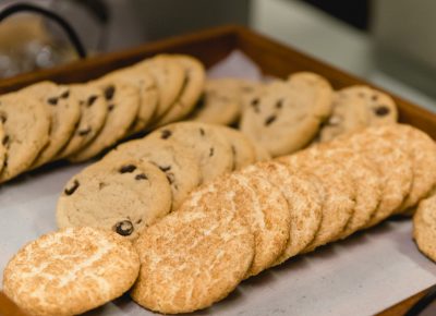 Cookies for sale in the concession's window. Photo: @Lmsorenson.net