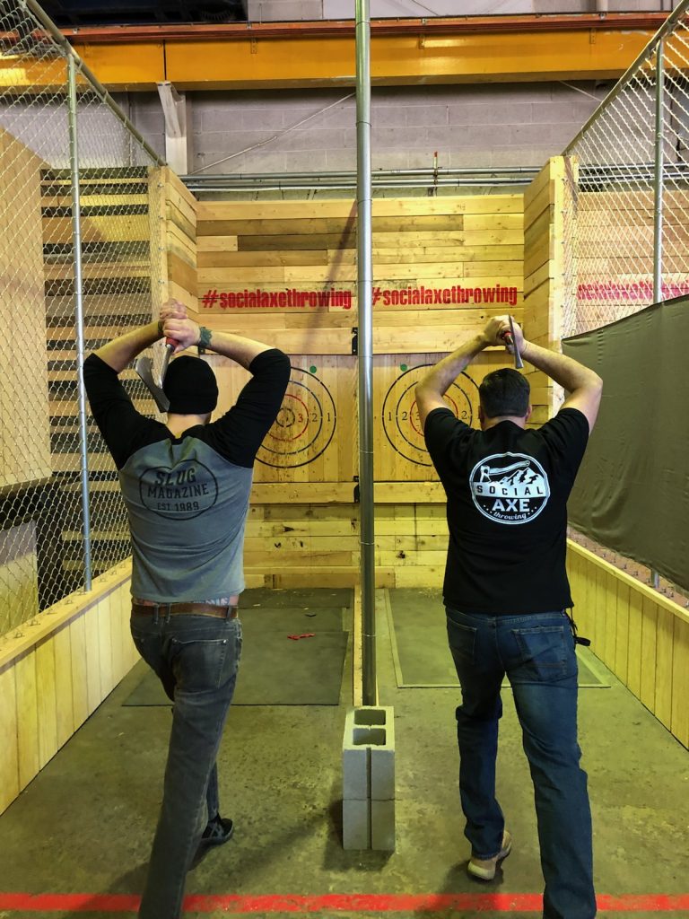 This is Primal: Social Axe Throwing in SLC