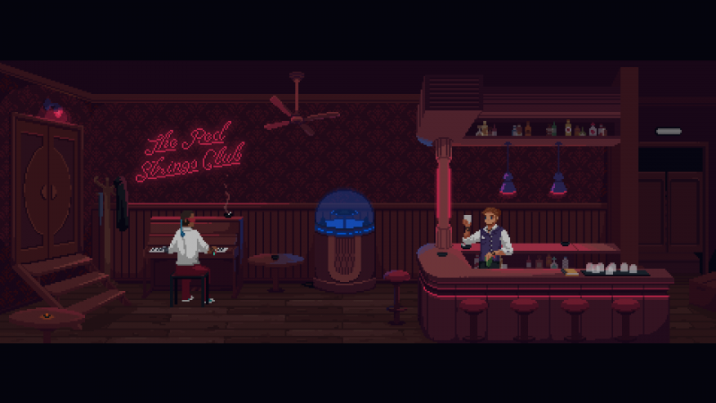Courtesy of The Red Strings Club and Devolver Digital