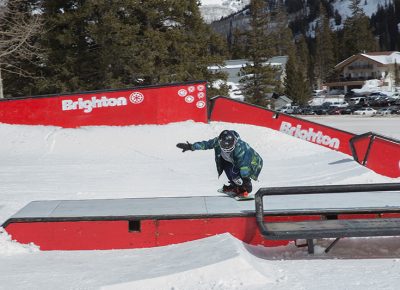 Men’s 17 & Under Snow 2nd place winner Ashton Davis, nose press. Photo: @cezaryna