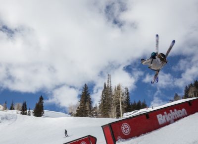 Men’s Open Ski, Samuel Horton, huge rodeo. Photo: @cezaryna