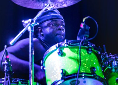 Drummer for Culture Crew onstage at Metro Music Hall. Photo: Lmsorenson.net