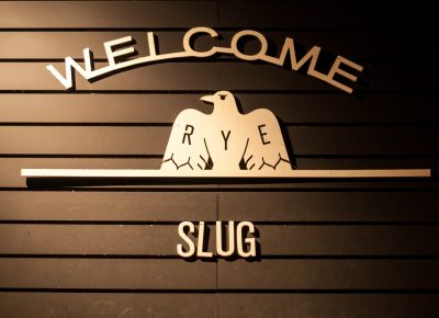 RYE X Slug. Rye was the location of the party providing great food and a great environment for hanging out and tarot card readings.