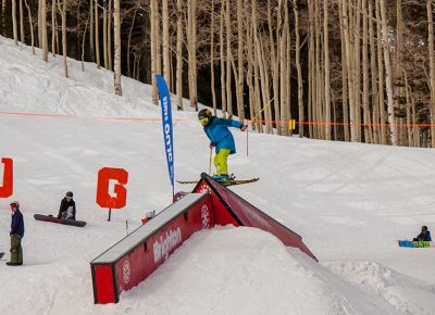 Josh Kaelberer, rail slide. Photo: CJ Anderson